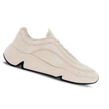 Men's Ecco Chunky Retro Sneakers Beige | Canada 612NWY